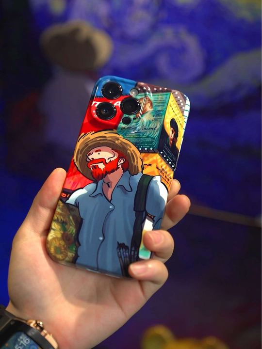 Van Gogh - themed Anime iPhone Case
