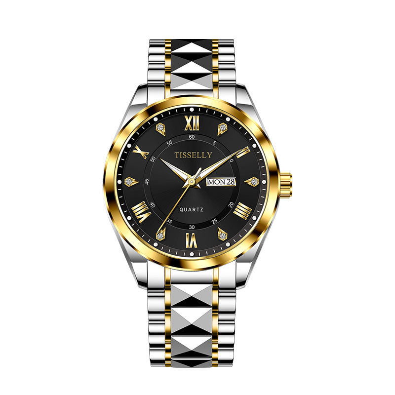 Luxury Business Men's Quartz Wristwatch