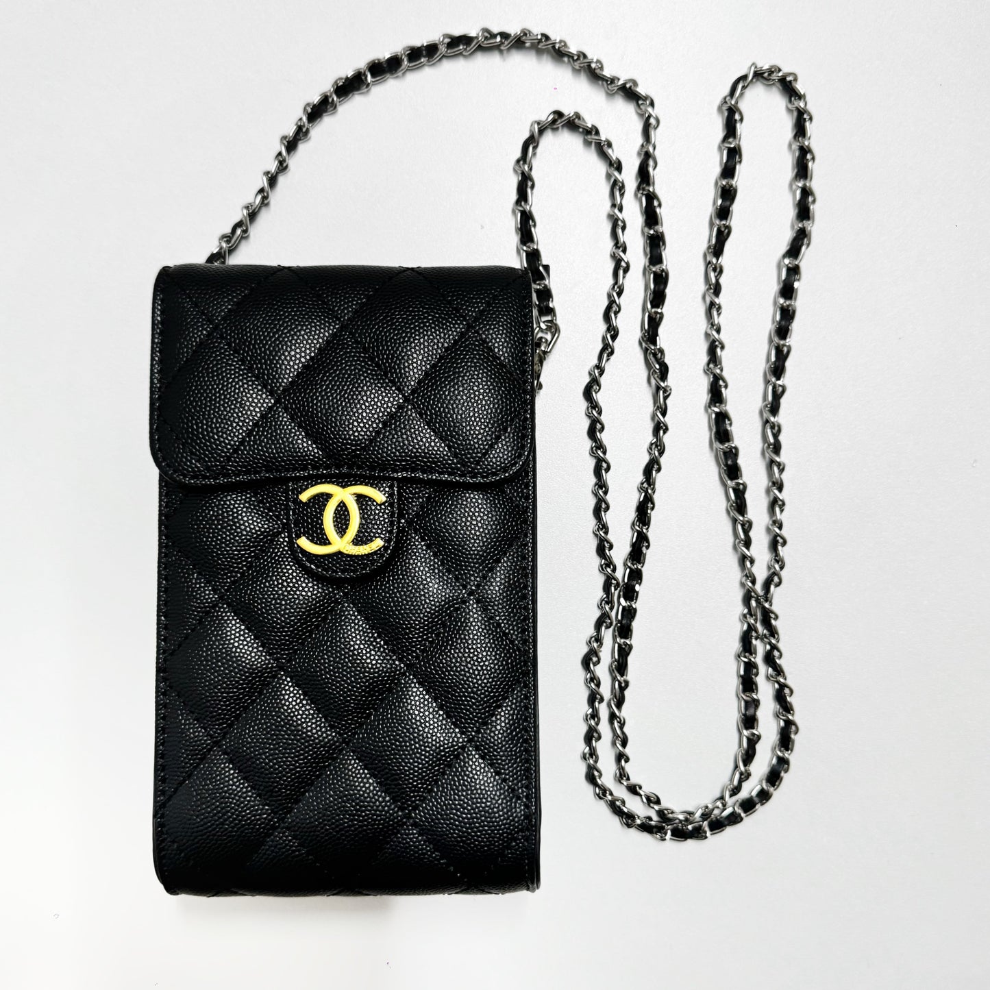 Crossbody nahkapuhelinpussi