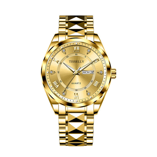 Luxury Business Men's Quartz Wristwatch